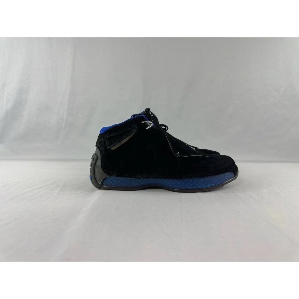Nike Air Jordan 18 OG 'Black Sport Royal' 2003 Men's 305869-041 Size 12